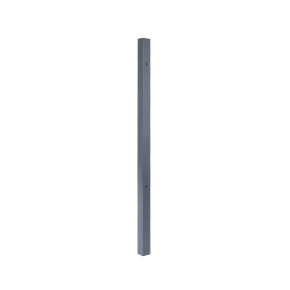 Zaun BREISGAU/FREIBURG Torpfosten Bänder 1000 mm 60x60 mm anthrazit