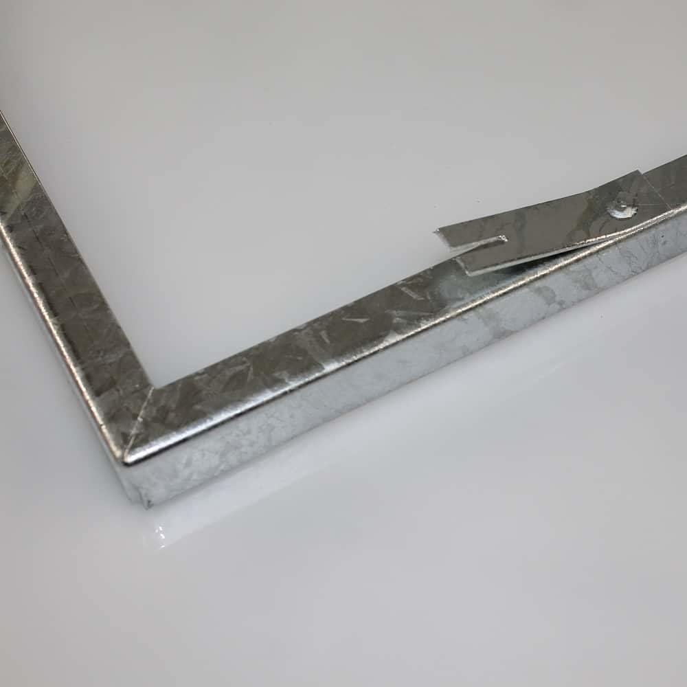 Lichtschachtgitter 0800 x 0400 x 25 mm Zarge