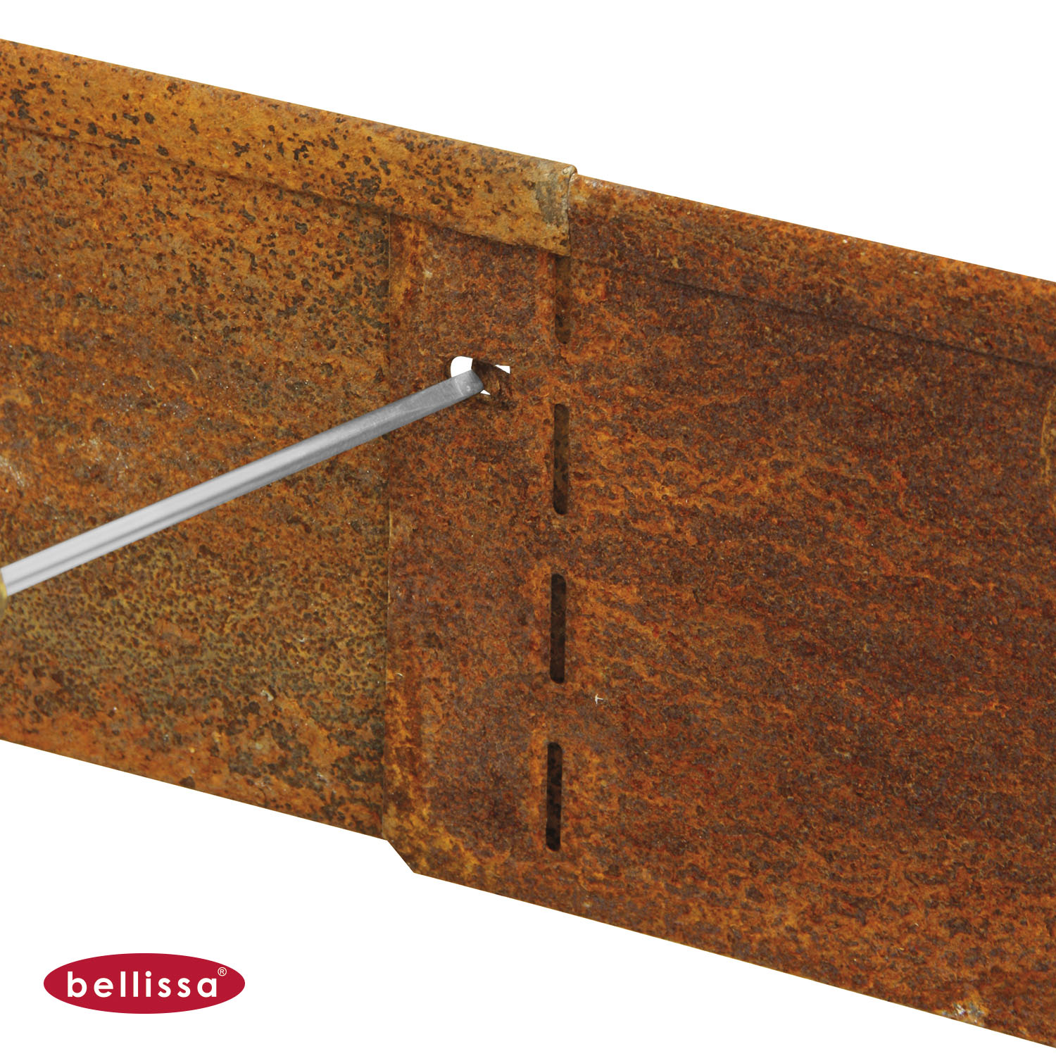 Rasenkante Corten-Stahl 1180 x 200 mm