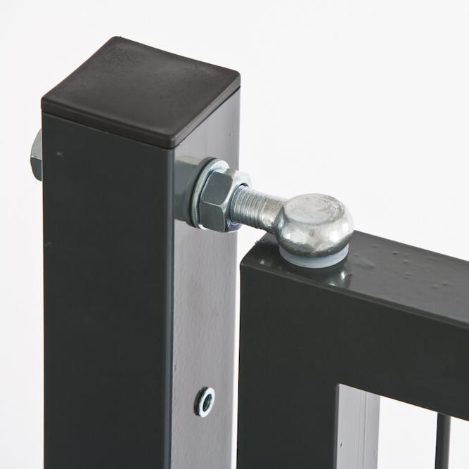 Industrie-Kombitor 1400x1240mm 1-flgl, anthrazitgrau