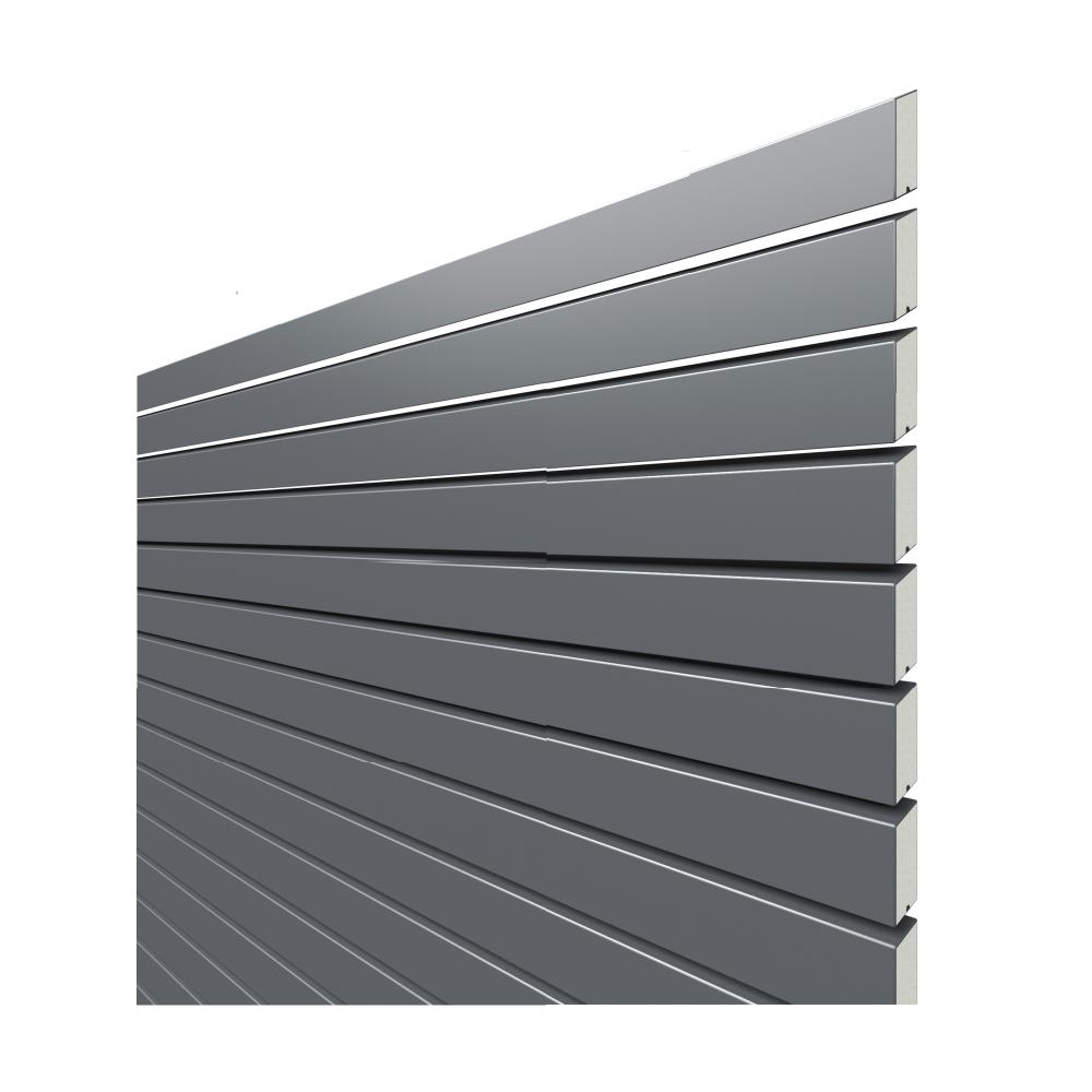 Sichtschutz ALU Rhombus 0600 x 1800 mm anthrazit