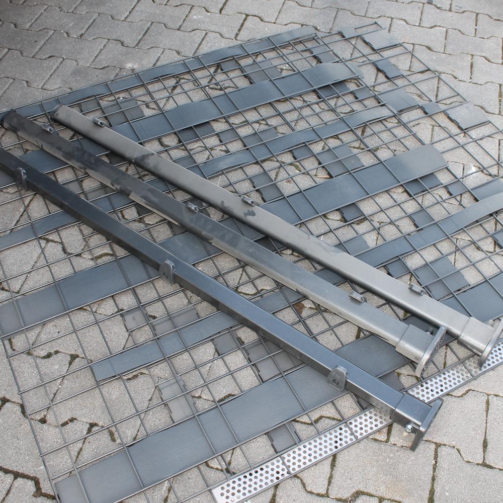 Gitterzaun Zenturo® 1250 mm anthrazit 2,5 lfm