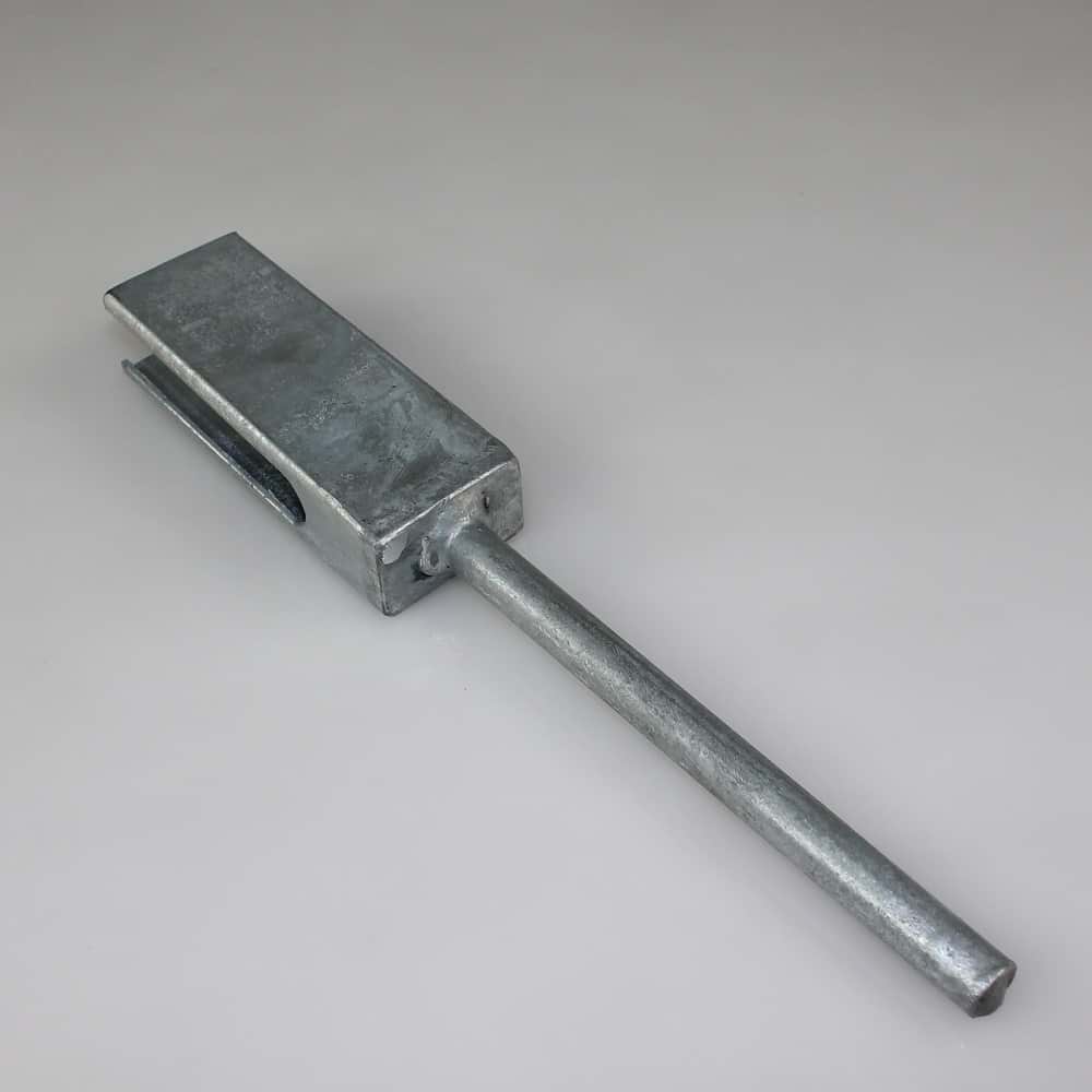 Pfostenadapter 60x40 mm mit Schlitz