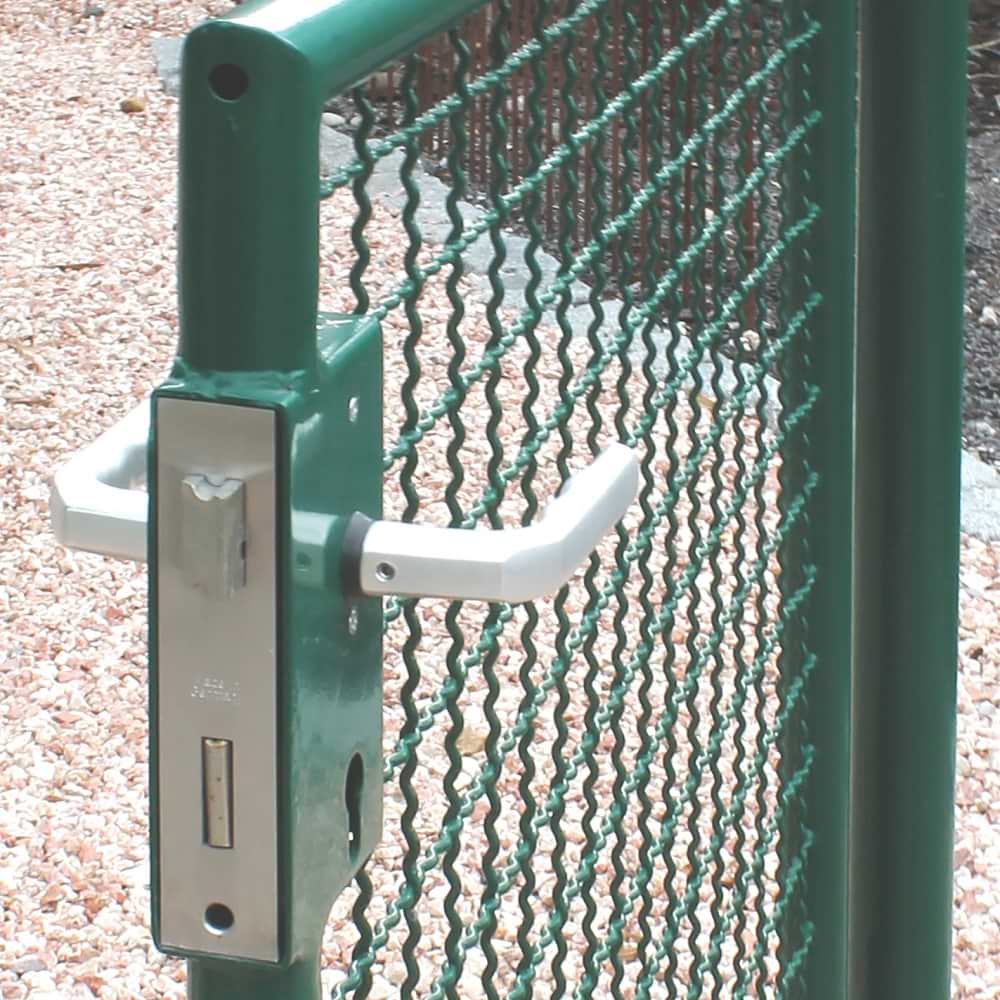 Gartentor 1000 x 0800 mm RAL 6005 moosgrün