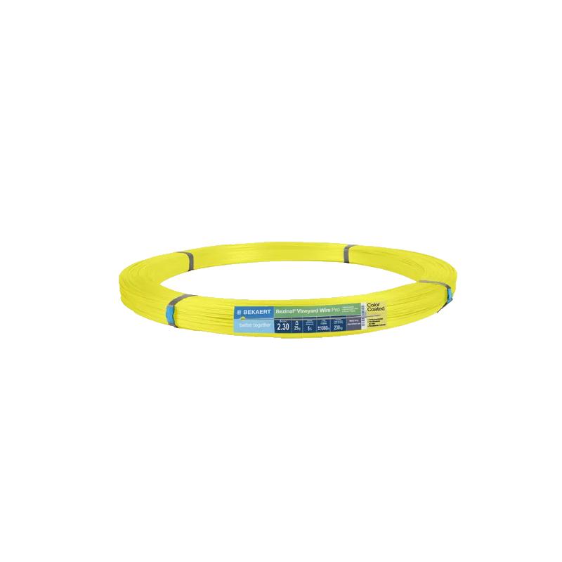 Weinbergdraht 2,3 mm Bezinal® Pro 25kg gelb