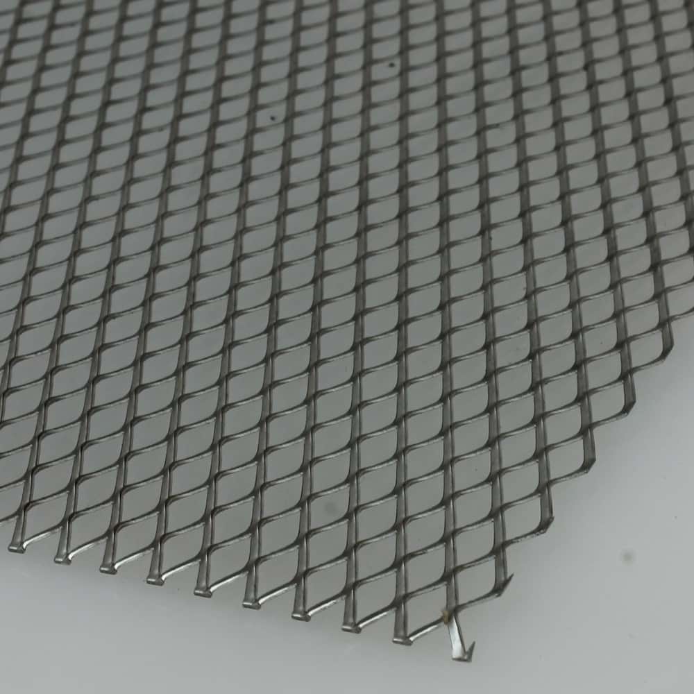 Streckmetall 10 x 4,5 x 1,0 x 0,5 Edelstahl