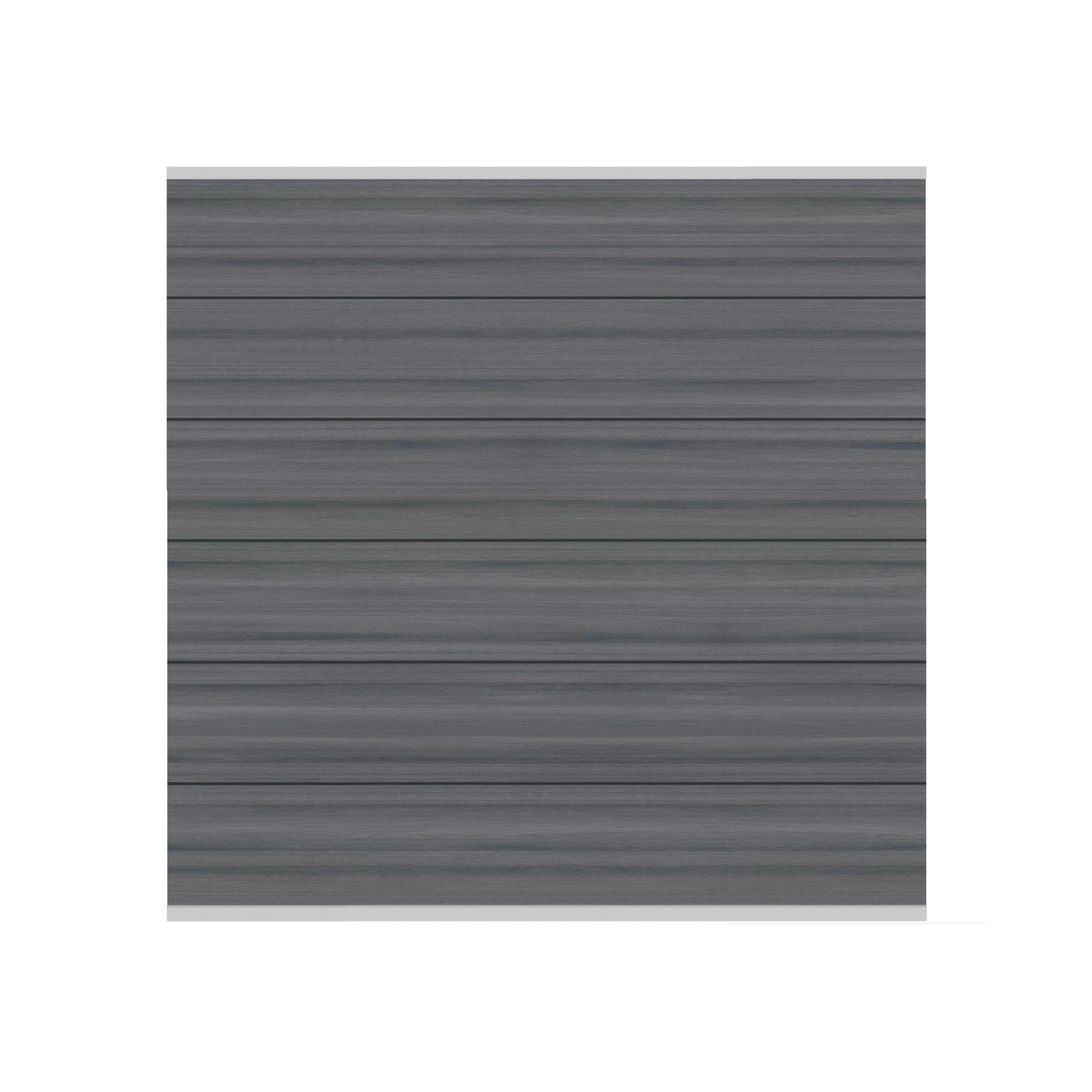 Sichtschutz WPC Platinum XL 1780 x 1830 mm grau