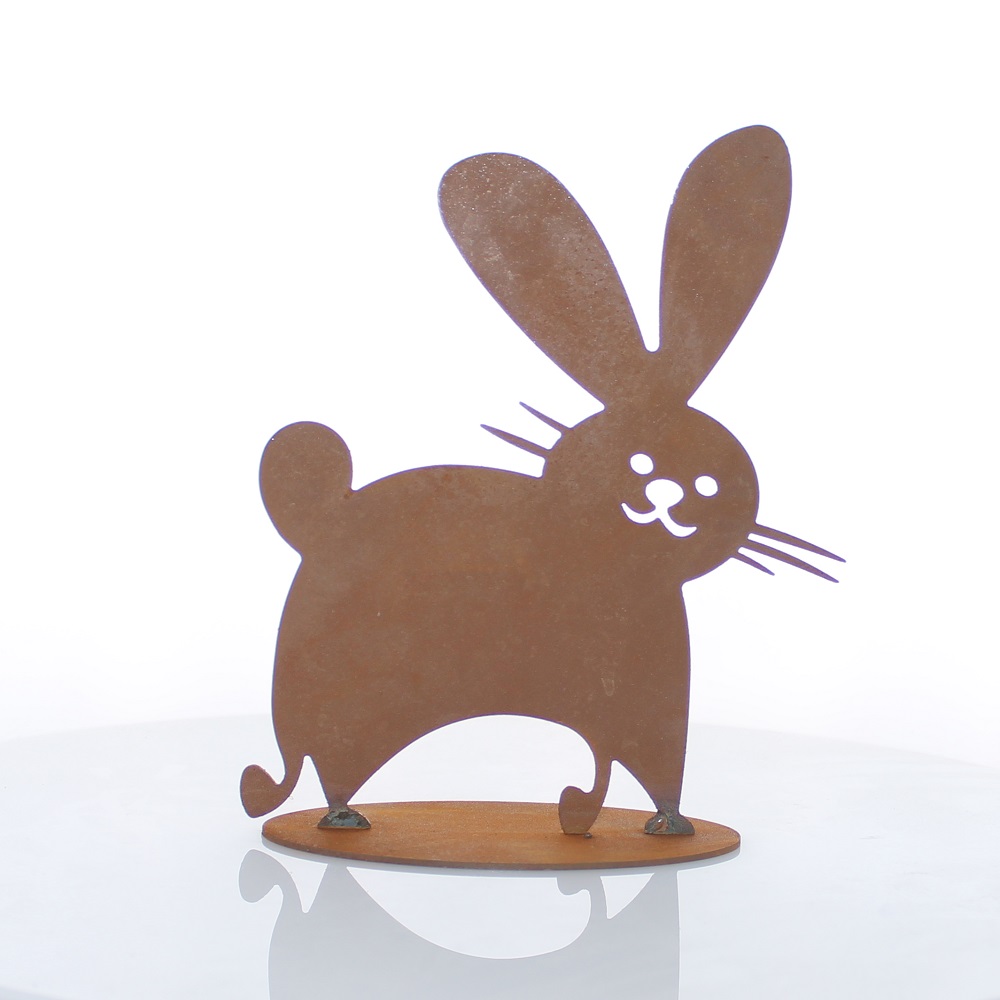 Rost Hase auf Platte laufend