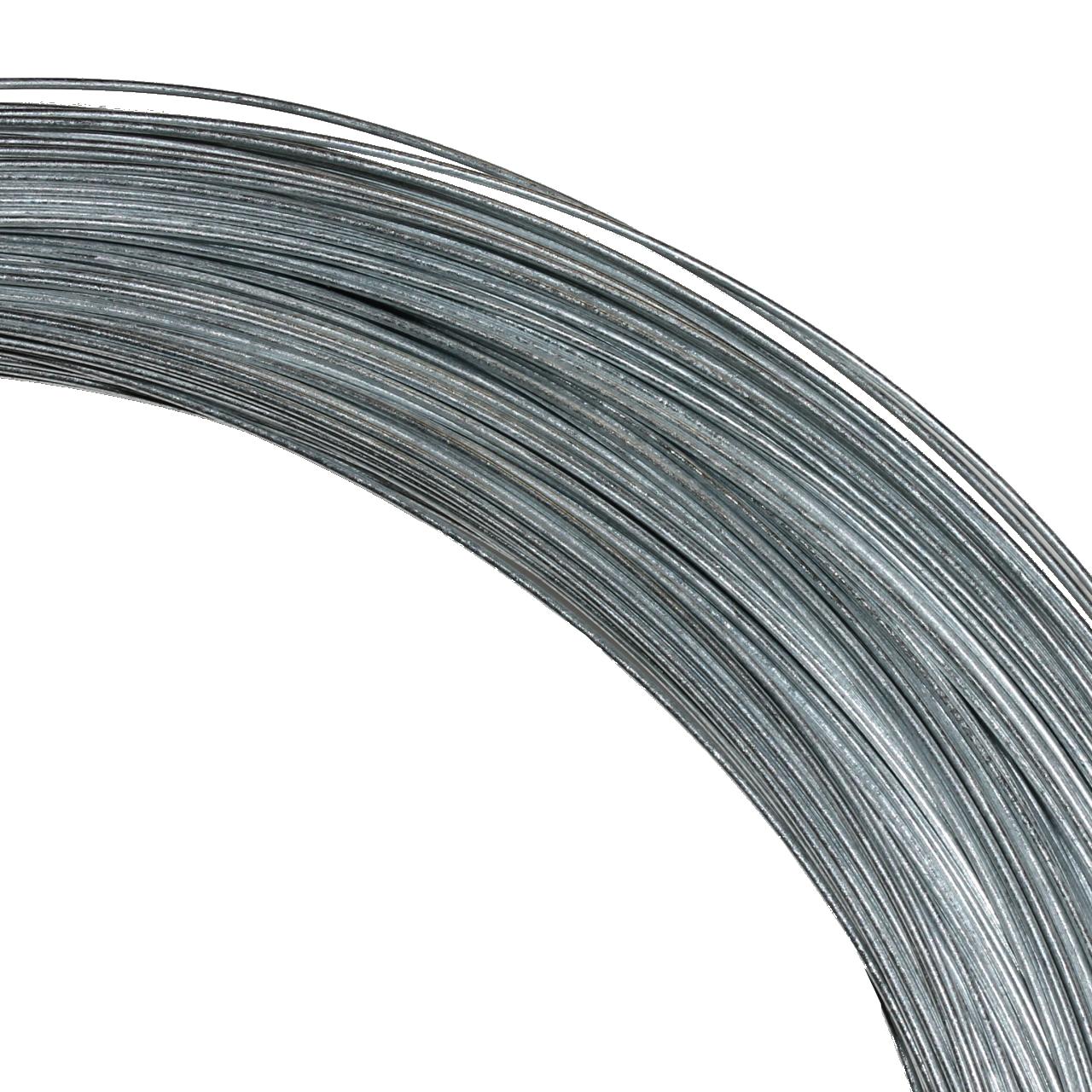 Draht Ø 1,0 mm normalverzinkt, Ring á 2,5 Kg