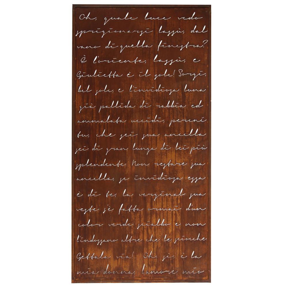 Rost Paravent 1000 x 2000 mm ROMANCE