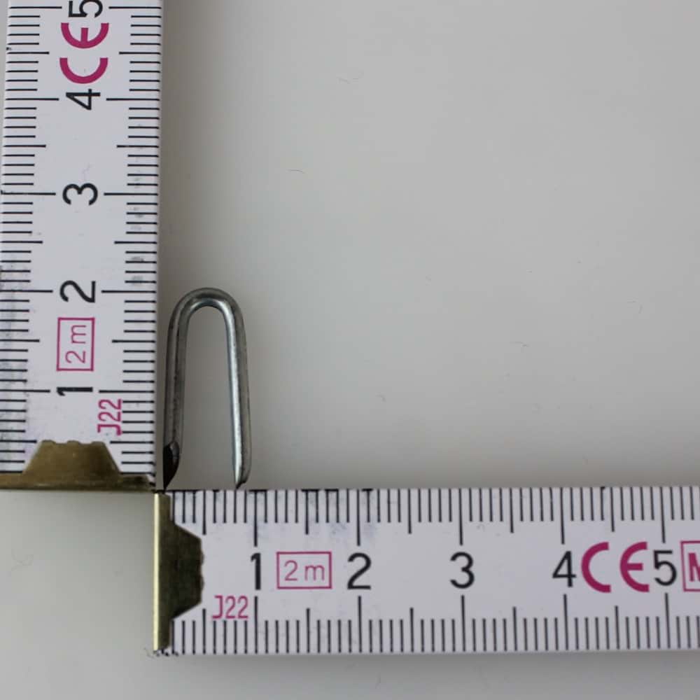 Krampen 2,0x20 mm 2,5 Kg in feuerverzinkt