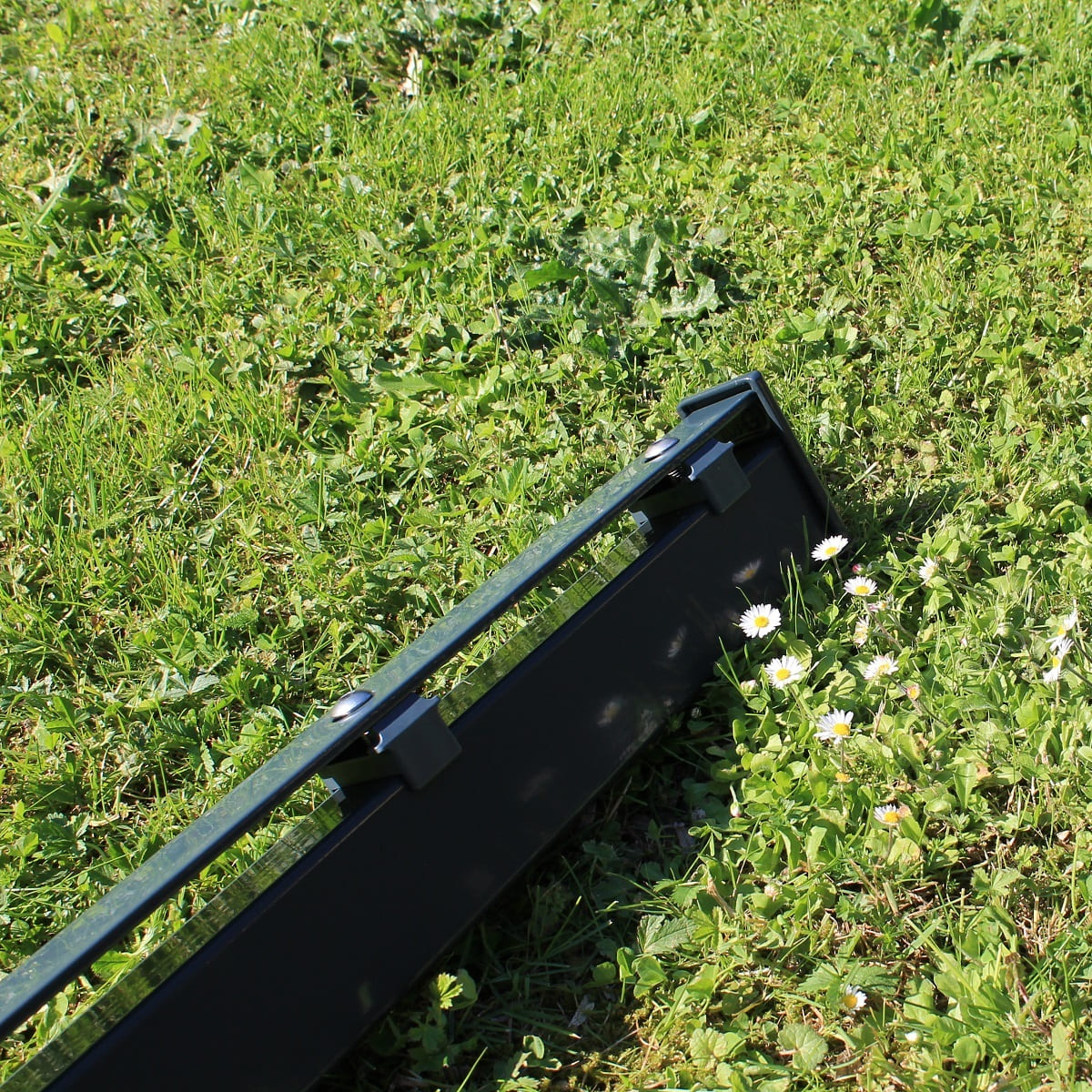 Höhe 1030 mm anthrazit, Zaunpfosten Typ HS Mitte