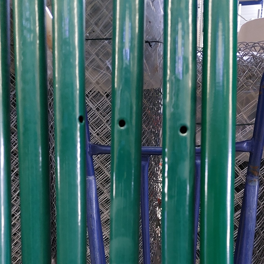 Rundrohrpfosten ZH 1250 mm Ø 34x1750 mm B-WARE