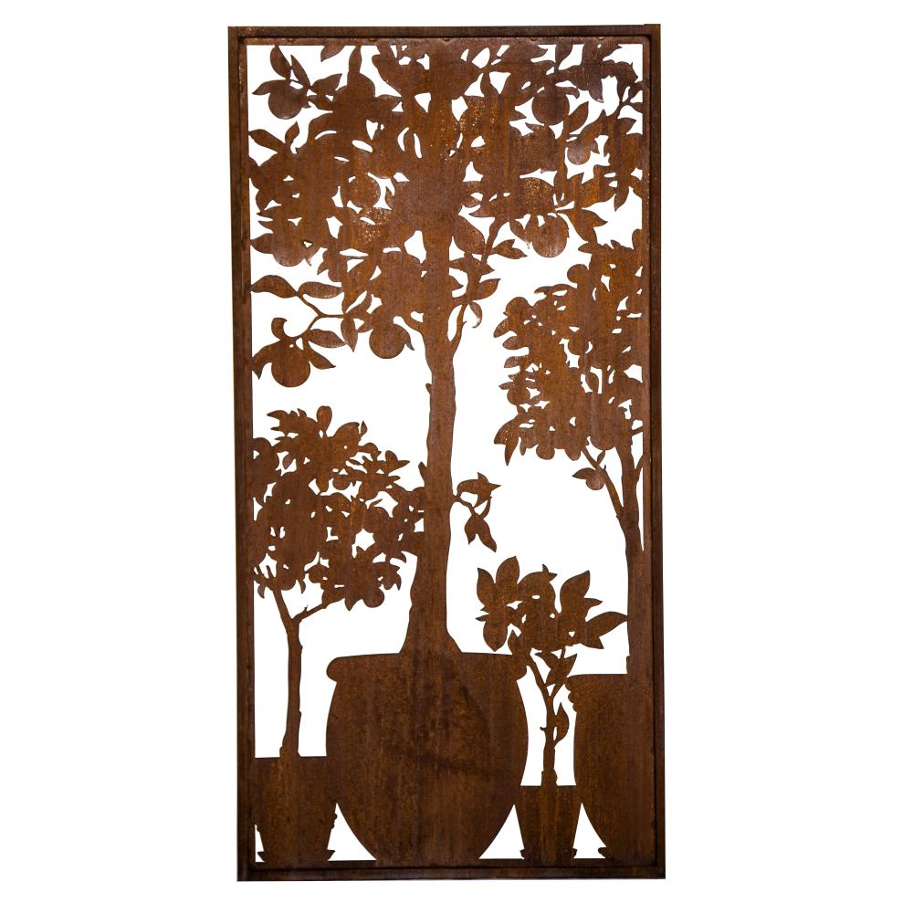 Rost Paravent Orangerie 1000x2000 mm