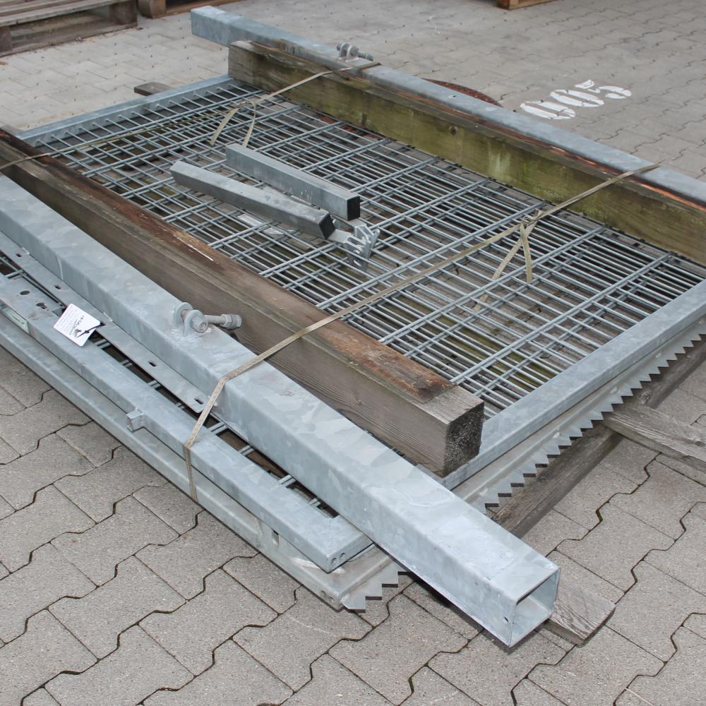 Toranlage 3500 x 2000 mm IGT verzinkt 2-flgl