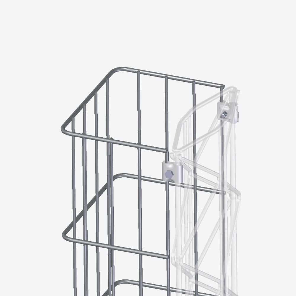 Wandsystem 230 mm Pergone® - 1000 mm Endkorb