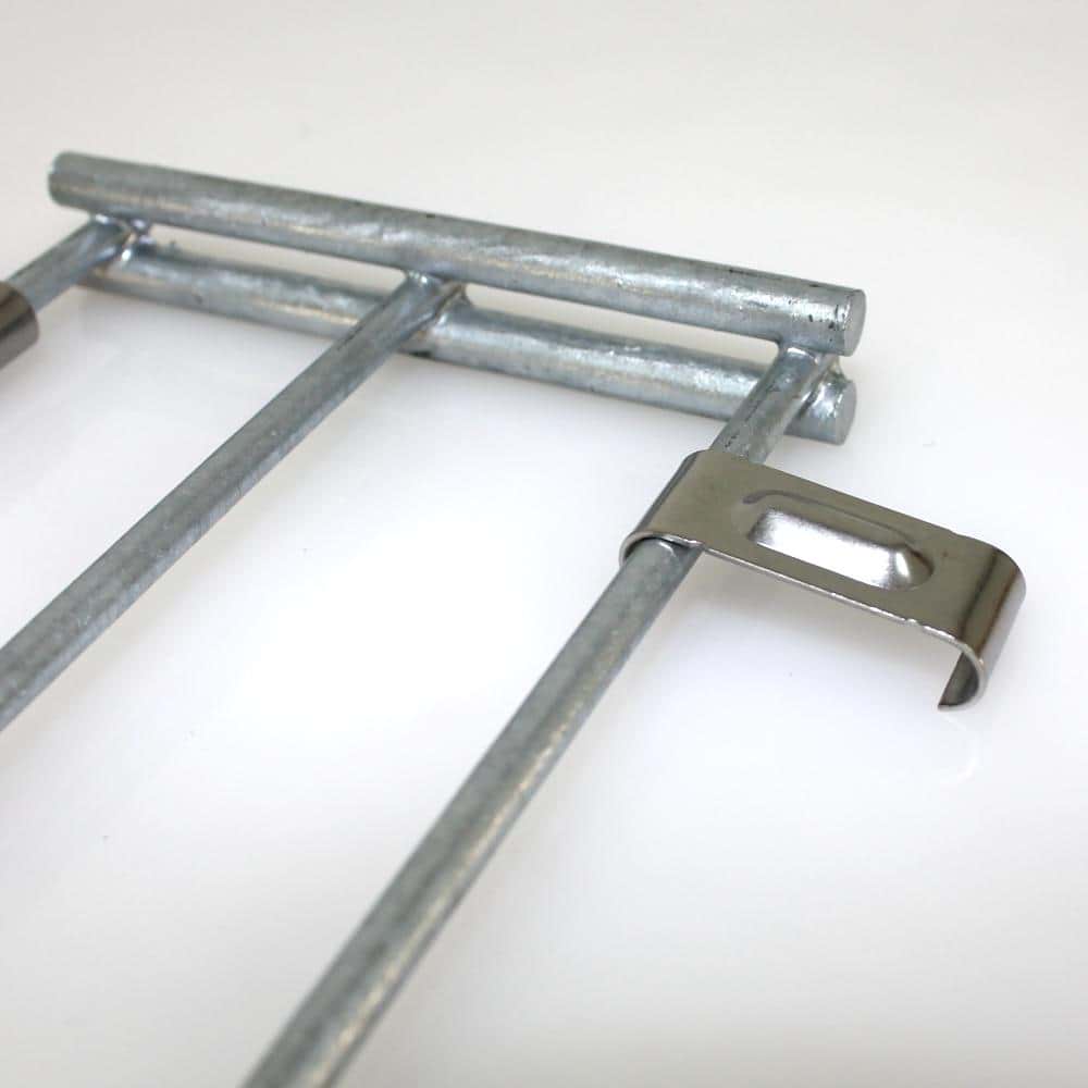 Zaungabione Abdeckgitter 165 mm verzinkt