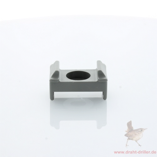 Geräuschdämmer für Pfosten grau II 40 mm