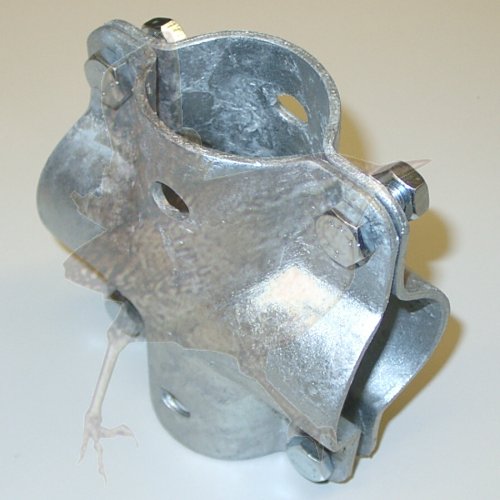 Barriere Kreuzstück 42 mm 2-tlg. feuerverzinkt