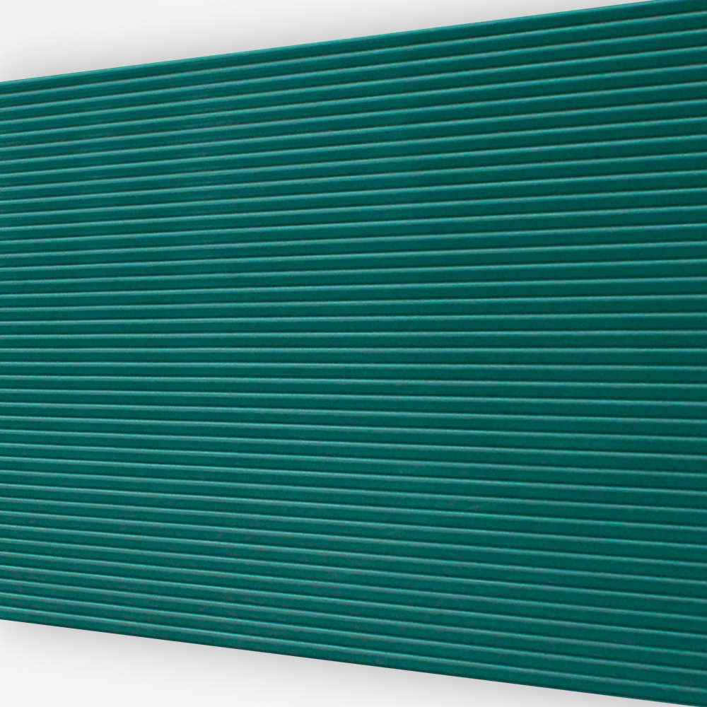 Der stabile Sichtschutzstreifen 190 x 2550 mm, Tannengrün
