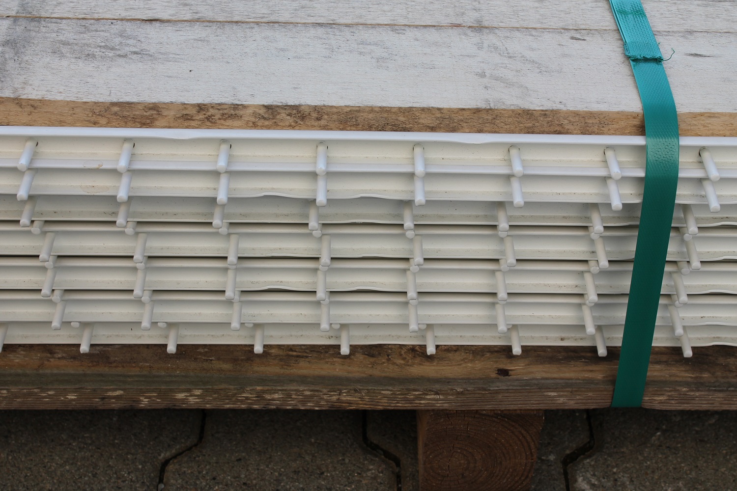 Gitterzaun UNI 830 mm Reinweiß RAL 9010 - 30 m