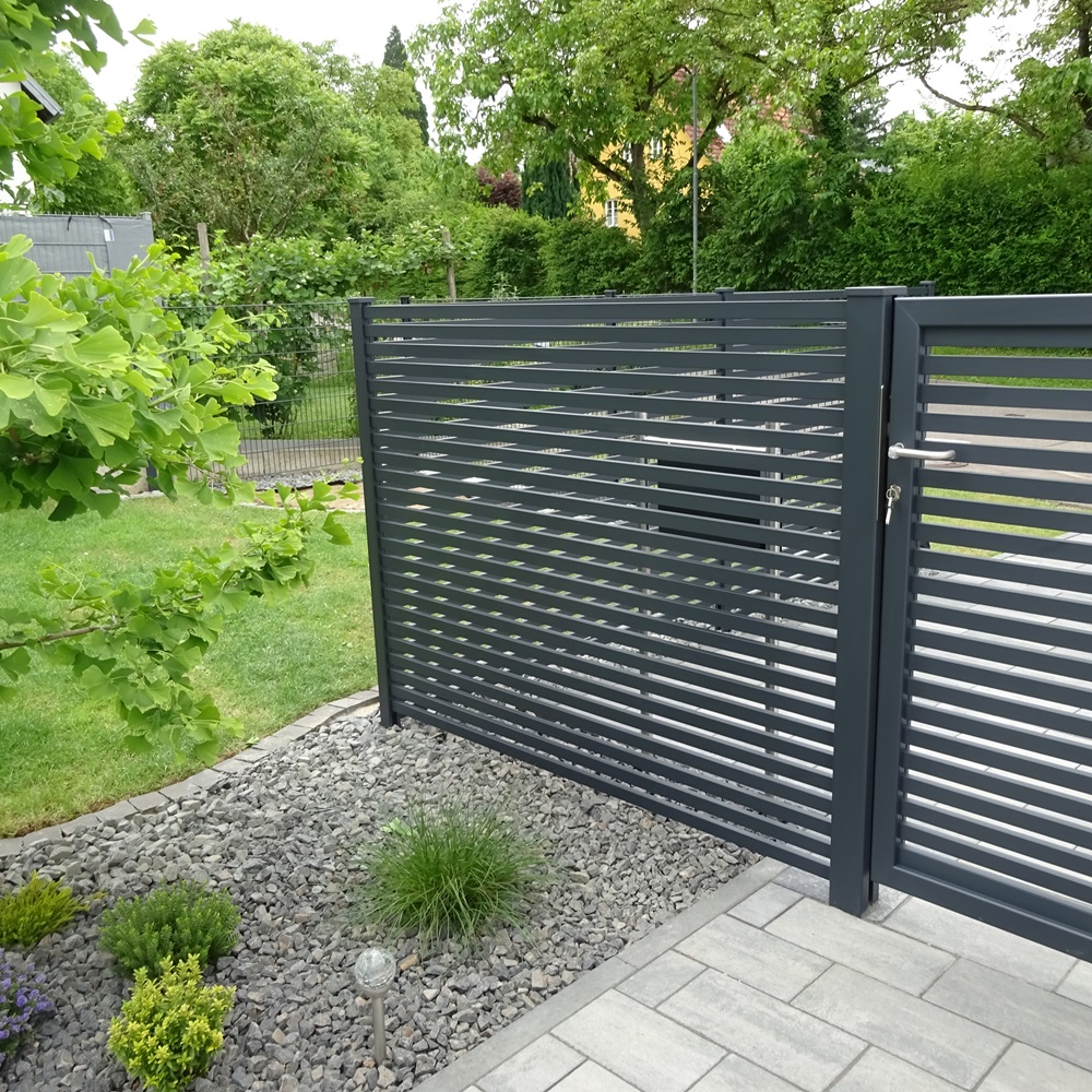 Füllung Aluminium Modern Line ZH 1000 mm Anthrazit