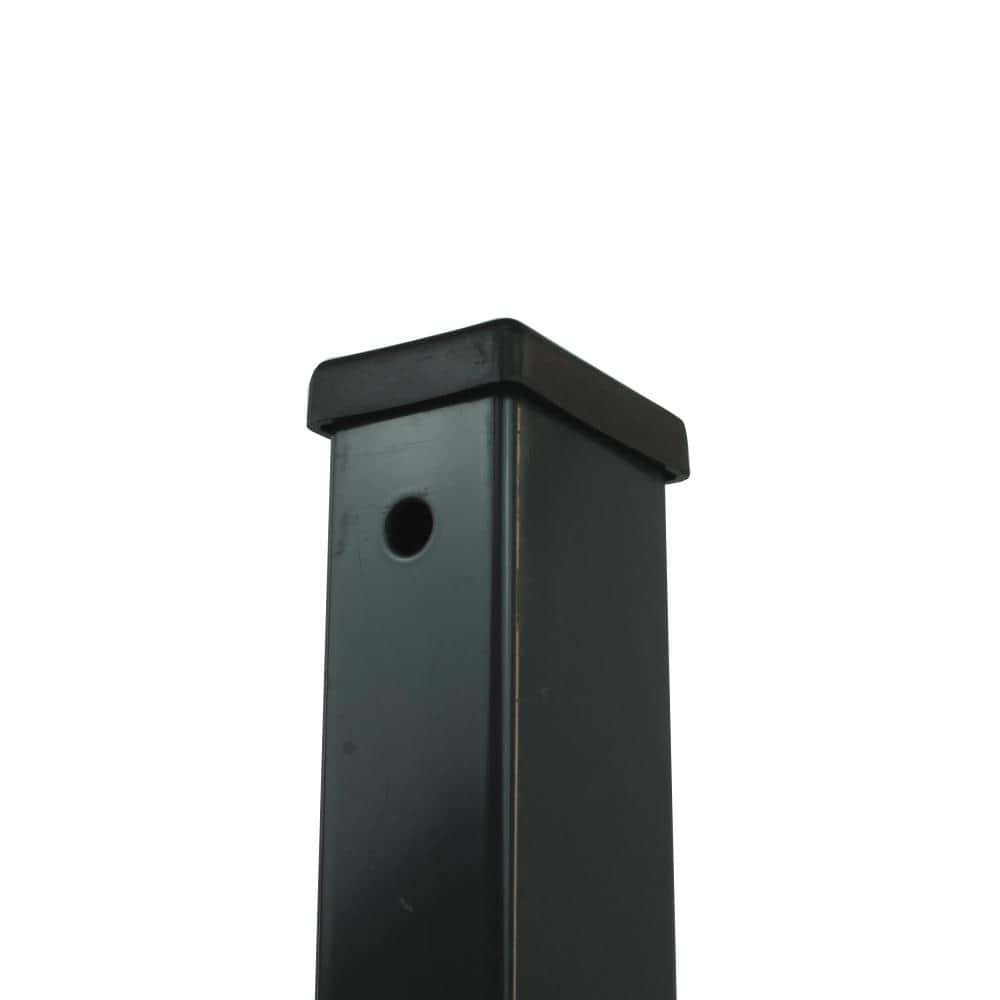 Höhe 0630 mm Flachstab Pfosten anthrazit