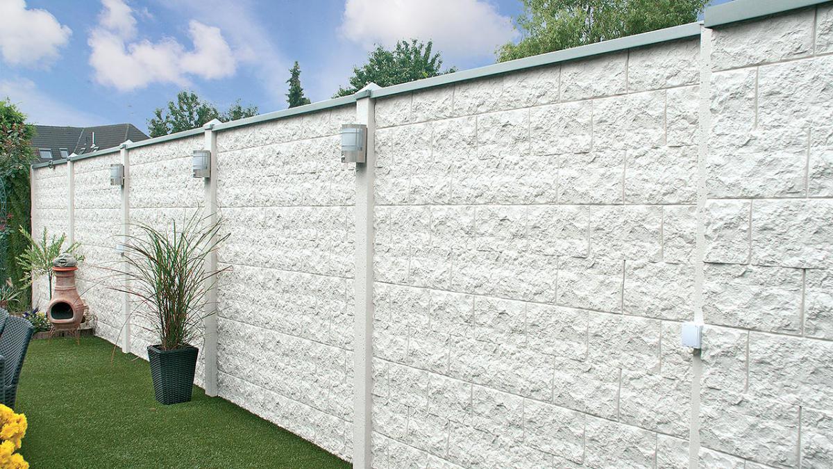 Betonzaun Standard S