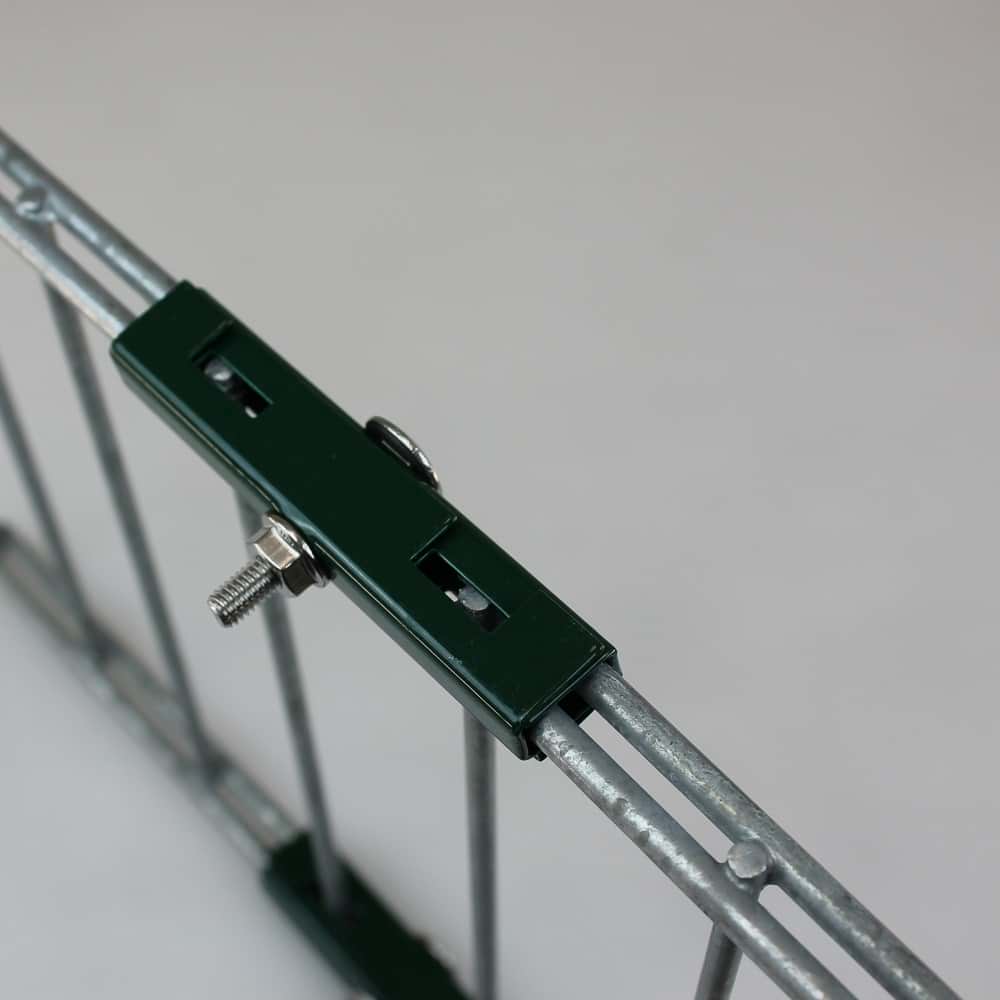 Mattenverbinder Set gerade grün