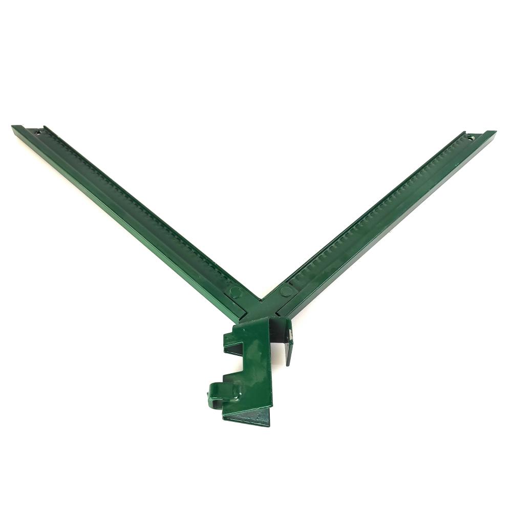 elkosta® Stacheldrahthalter DP72 Y-Form 450 mm grün