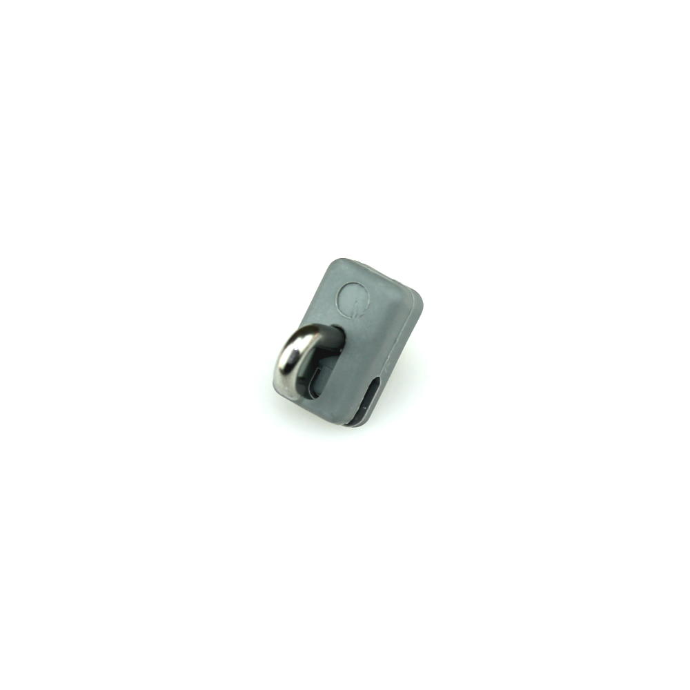 Spanndrahthalter Ø 5,0 mm inkl. Einschlagstift grau