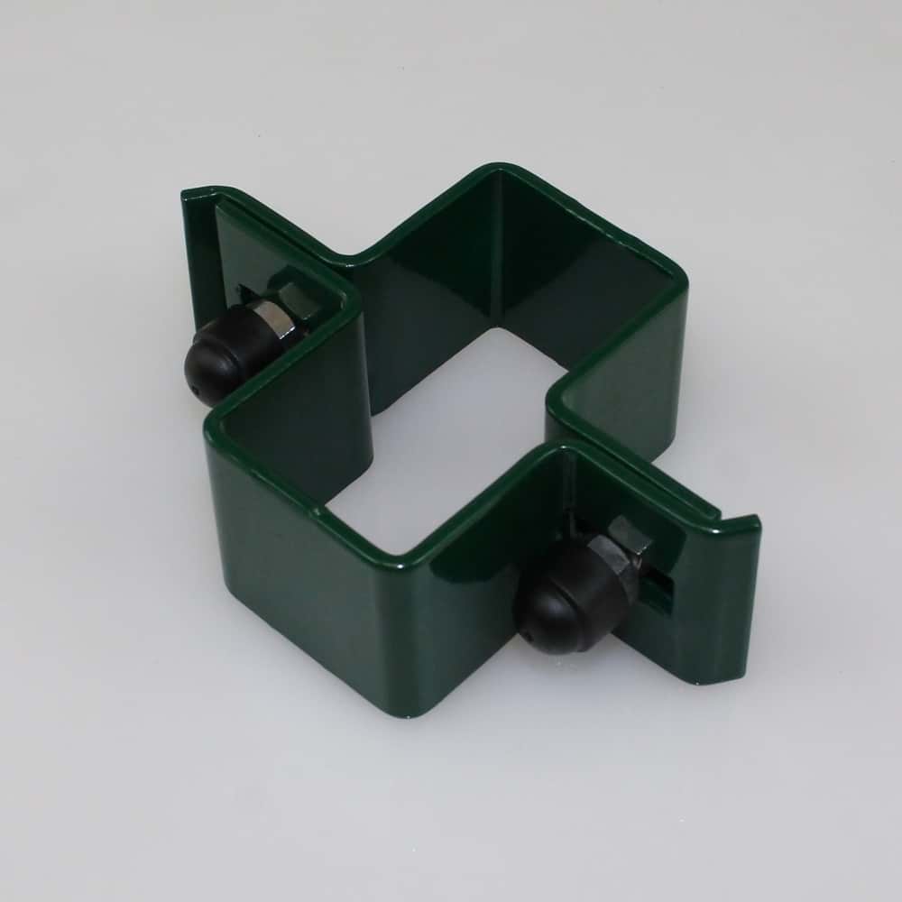 Schelle 080x040 mm grün Mittelschelle cpl. mit Zubehör