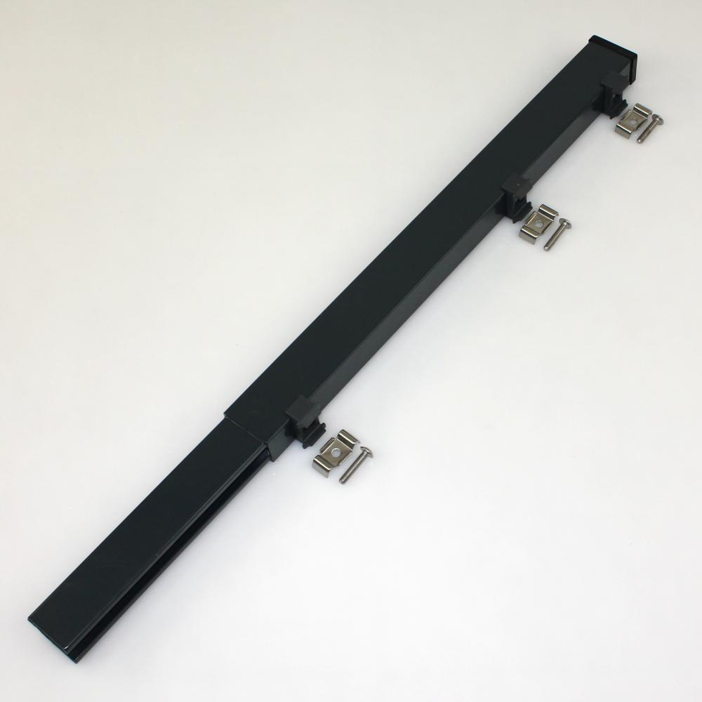 Zaunerhöhung 600 mm Pfostenverlängerung MS anthrazit