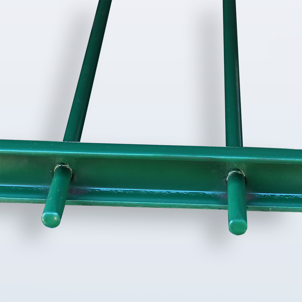 Höhe 1430 mm, Gittermatte UNI-MID grün