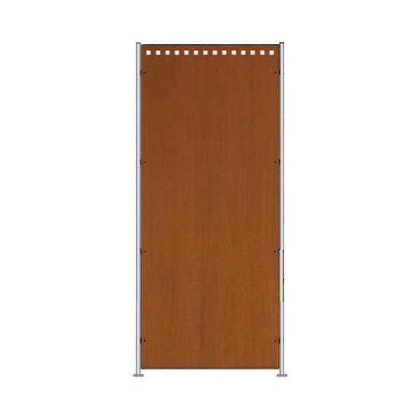 Sichtschutz quadro 1750 x 744 mm Edelrost Grundelement