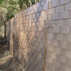 Sichtschutz 1630x2500 mm Gitter in Farbe