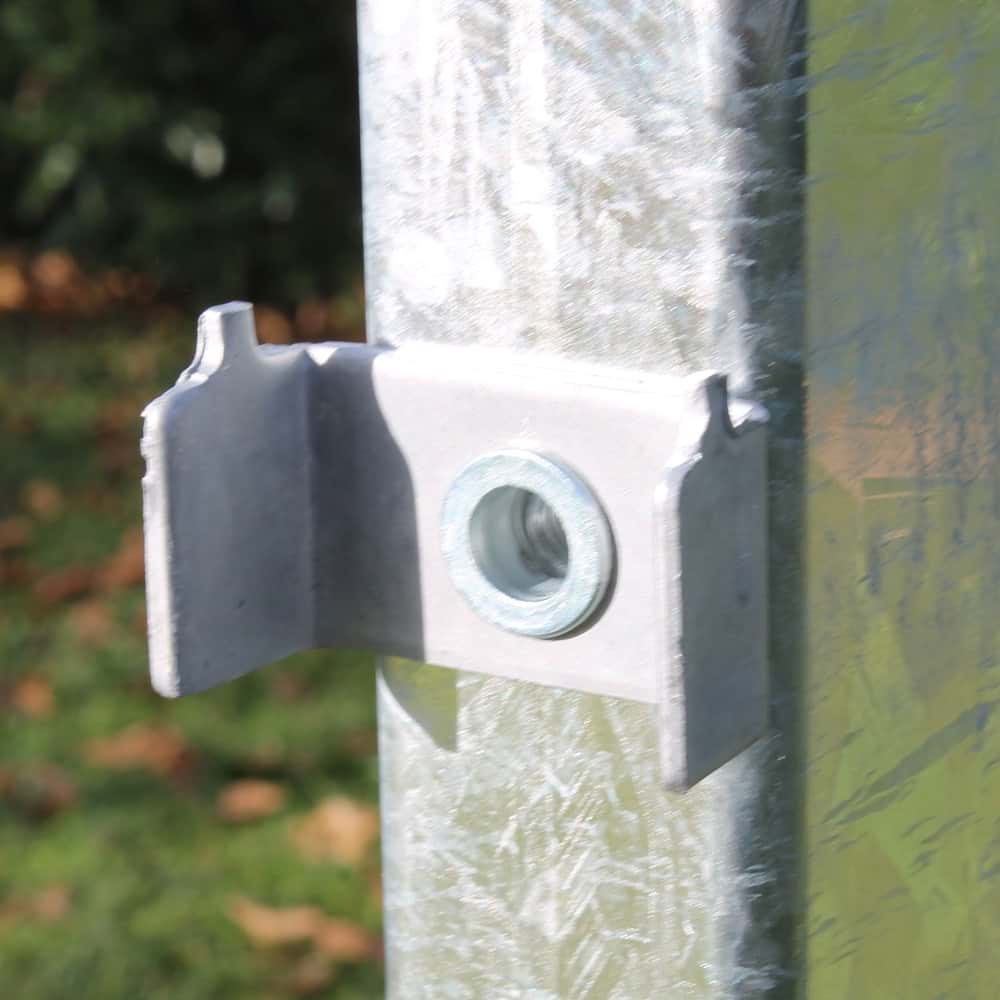 Steinzaunpfosten 1230 mm verzinkt BoPl
