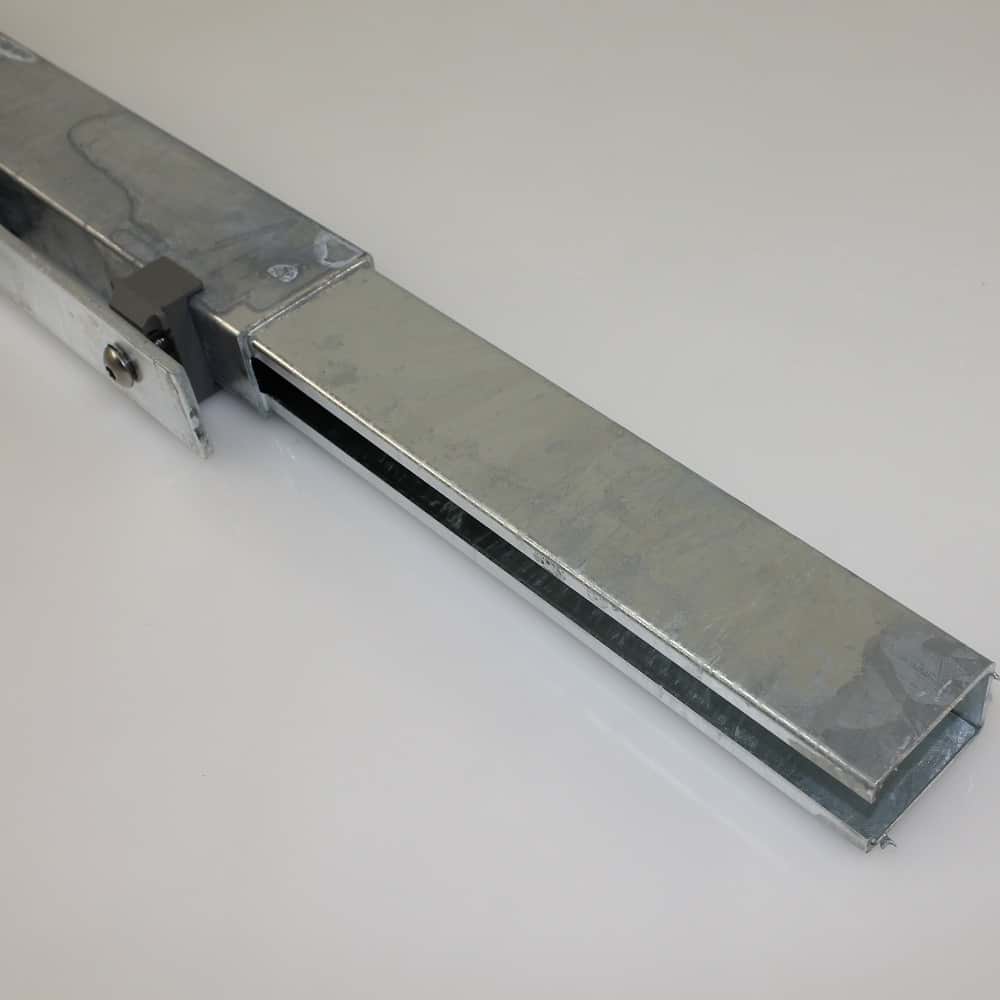Zaunerhöhung 800 mm Pfostenverlängerung HS verzinkt