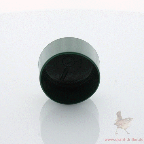 Abdeckkappe grün Ø 42 mm Kunststoff