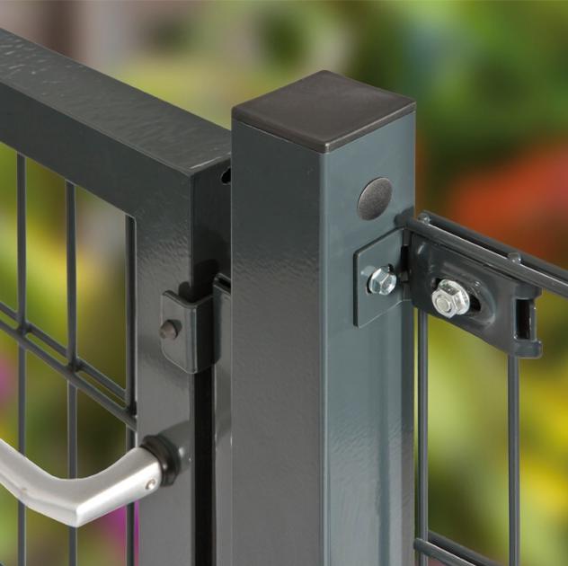 Industrie-Kombitor 1400x1240mm 1-flgl, anthrazitgrau