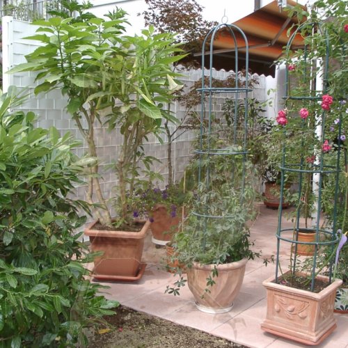 Sichtschutz 1430x1600 mm Paßgitter in Farbe