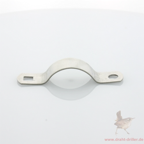 Schelle Ø 048 mm Edelstahl Halbschelle