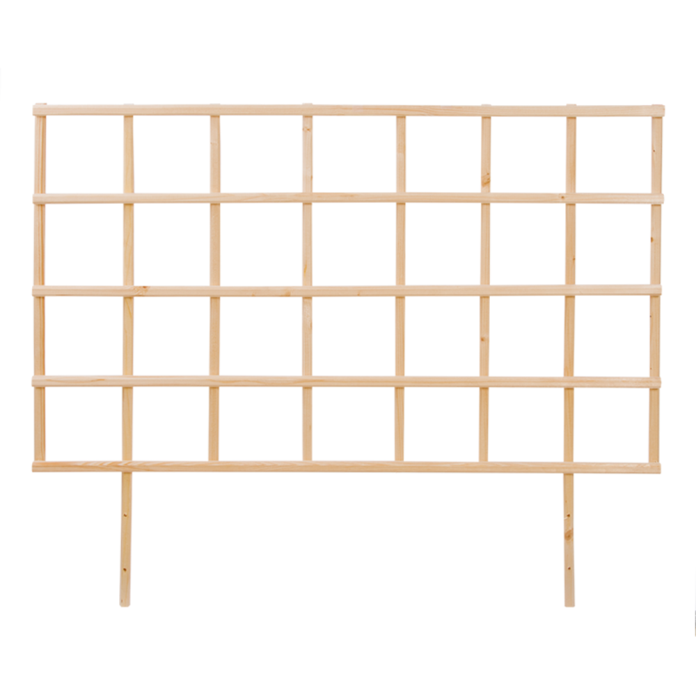 Hochbeet Holz breit - Rankgitter