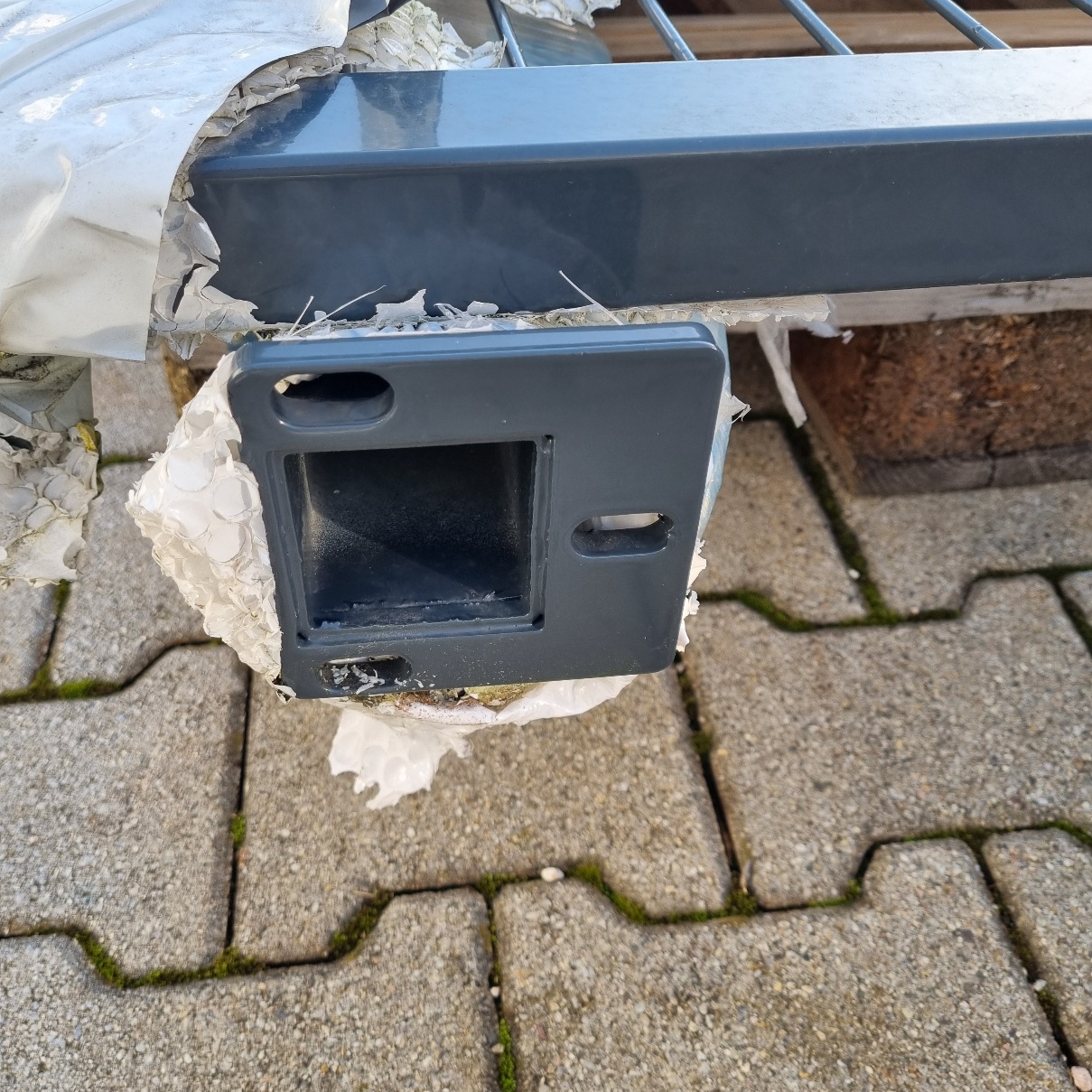 Toranlage LGT Vario 800x1600 mm Bodenplatten Anthrazit