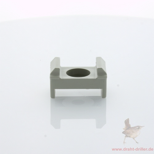 Geräuschdämmer für Pfosten grau 40 mm