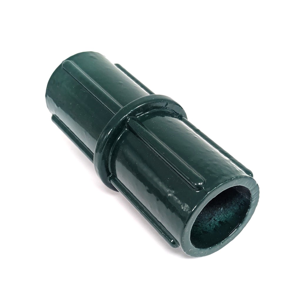 Rohrverbindungsstück Ø 60 mm Alu grün