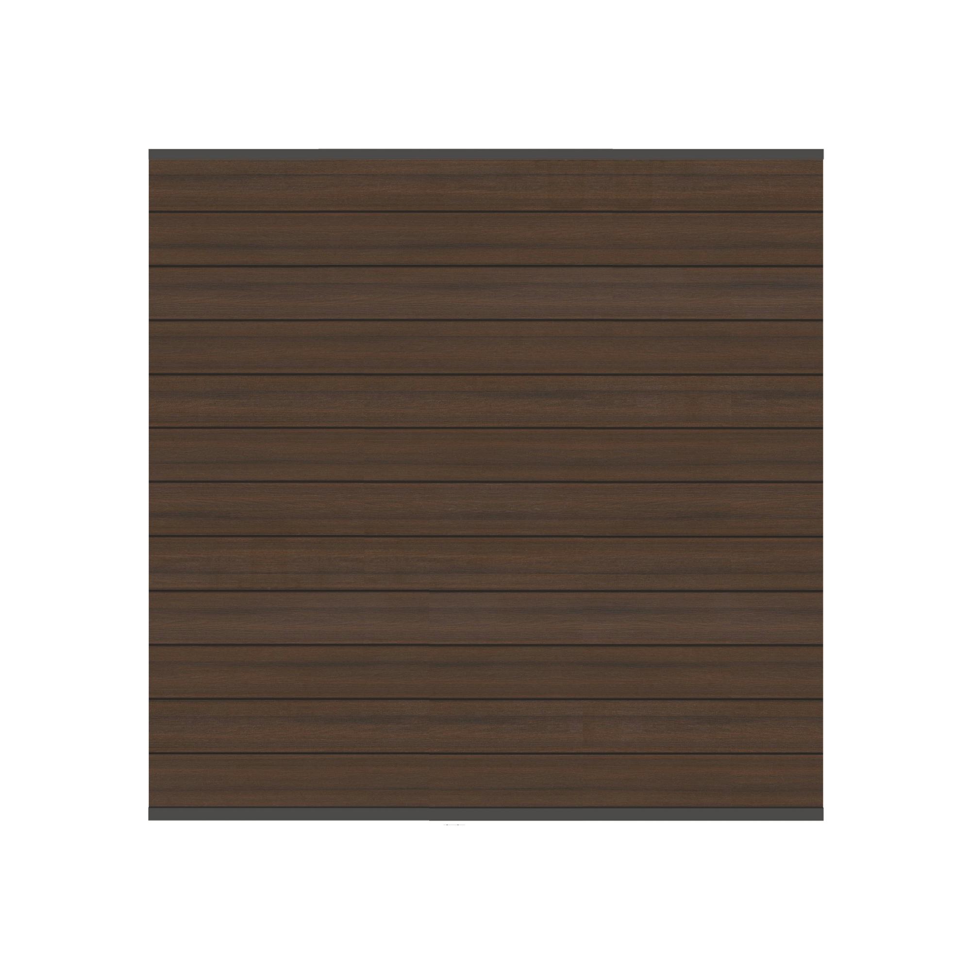 Sichtschutz WPC Platinum 1780 x 1830 mm braun