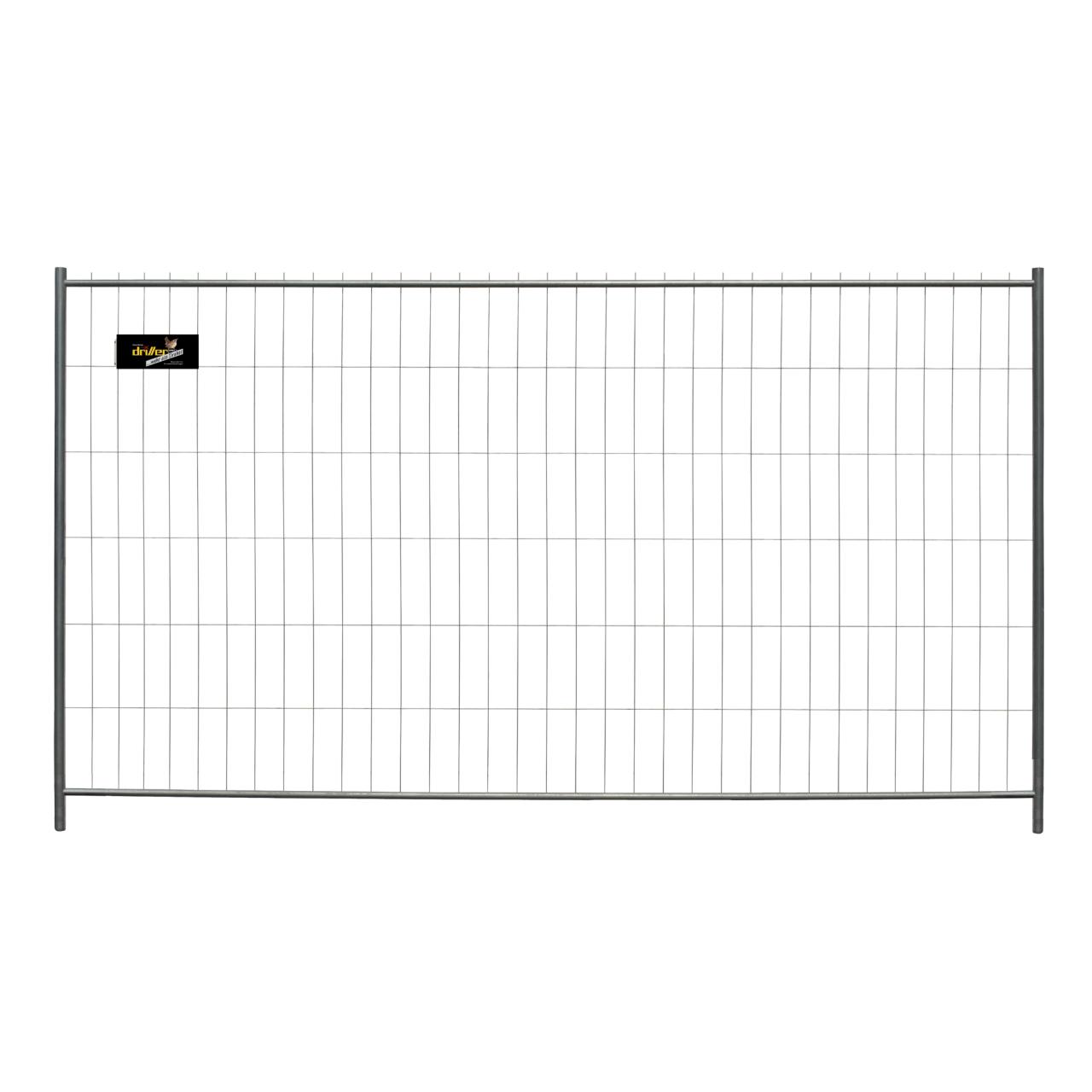 Mobilzaun Gittermatte 3500 x 2000 mm medium verzinkt