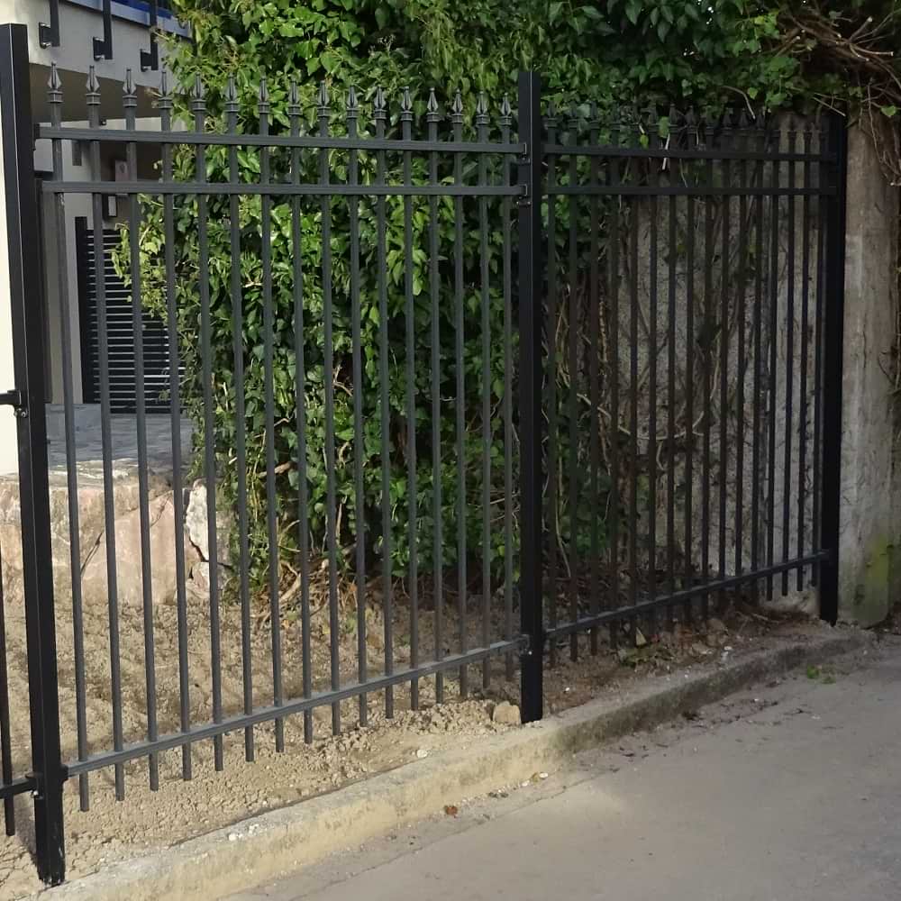 Zaun SCHWARZWALD Gitter 1800 mm schwarz