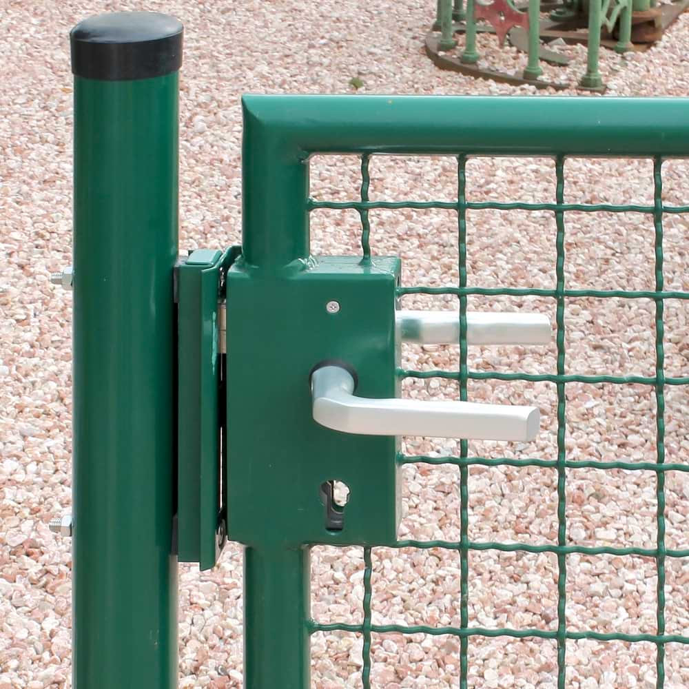 Gartentor 1000 x 0800 mm RAL 6005 moosgrün